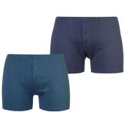 Spodní prádlo Slazenger 2 Pack Boxers Mens InsigBlue/Marl