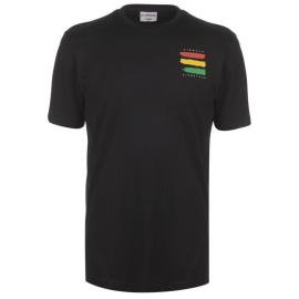 Tričko Airwalk Rasta T Shirt Mens Black Velikost - S