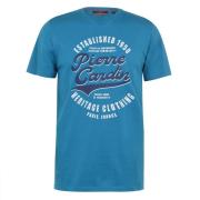Tričko Pierre Cardin C Logo T Shirt Mens Bright Teal