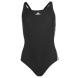 Plavky adidas Three Stripe Swimsuit Ladies Black/White Velikost - 14 (L)