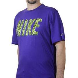 Pánské triko Nike - fialové