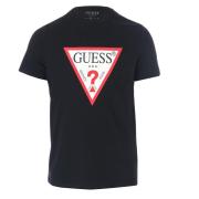 Tričko Guess Mens Original Logo T-Shirt Black