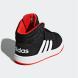 Boty adidas Hoops High Top Trainers Infant Boys Blk/Wht/Red