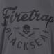 Tričko Firetrap Blackseal XL Graphic T Shirt Mens Grey Velikost - XXL