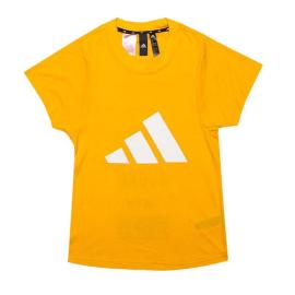 Adidas Junior Girls The Pack T-Shirt Gold Velikost - 11-12 let