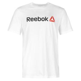 Tričko Reebok Delta Logo T Shirt Mens White Velikost - L