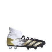 Adidas Predator 20.3 Football Boots Soft Ground White/MetGold