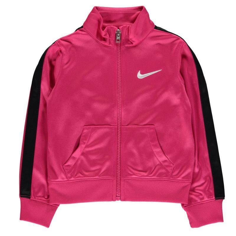 Nike Full Zip Track Jacket Infant Girls Pink, Velikost: 5-6 let