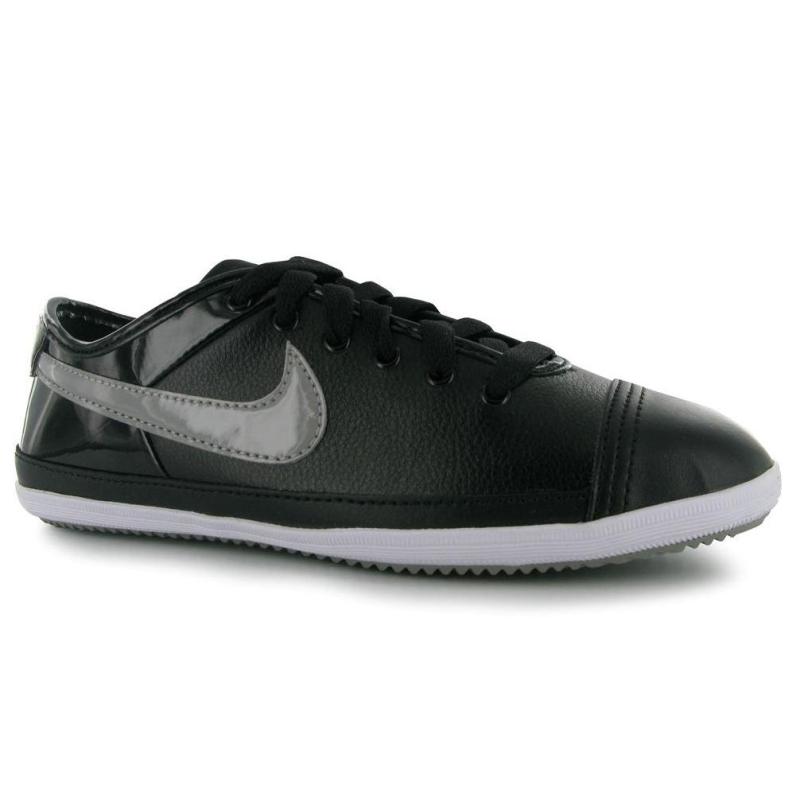Dámské boty Nike Flash Leather Black/Grey, Velikost: UK7 (euro 41)