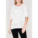 Tričko Firetrap Lucy T Shirt Ladies White Burnout Velikost - 10 (S)