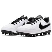 Nike Majestry FG Boys Football Boots White/Black