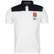 Tričko RFU England Short Sleeve Rugby Jersey Mens White