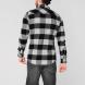 Lee Cooper Soft Long Sleeve Shirt Mens Black Check Velikost - M