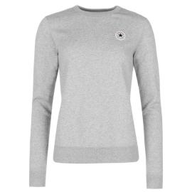 Mikina Converse Basic Crew Sweatshirt Grey Velikost - 10 (S)
