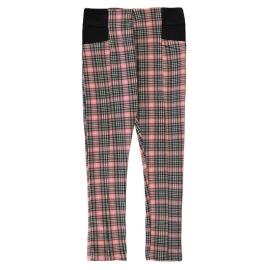 Crafted Sturdy Leggings Junior Girls Pink Check Velikost - 9-10 let