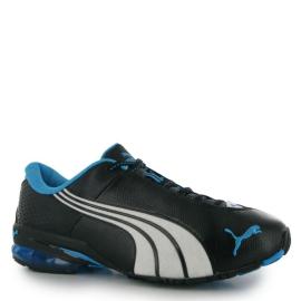 Puma Jago Perforated Mens Trainers Black/Fluo