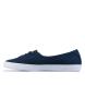Lacoste Womens Ziane Chunky Canvas Trainers Navy-White