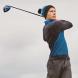 Slazenger Golf Fashion Sweater Mens Black/Blue Velikost - XL