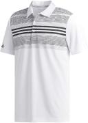 Adidas Bold Stripe Golf Polo Mens White