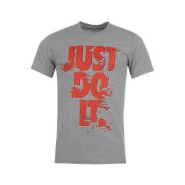 Tričko Nike Just Do It Rip QTT Mens T Shirts Grey