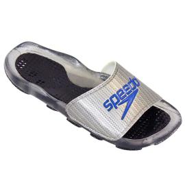 Dětské pantofle Speedo Zoom stříbrná Velikost - UK4 (euro 37)