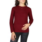 100% Cashmere C-NECK-W red