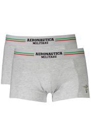 Spodní prádlo AERONAUTICA MILITARE boxerky GRIGIO Velikost - M