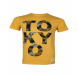 Pánské triko Jack and Jones Tokyo žlutá Velikost - L