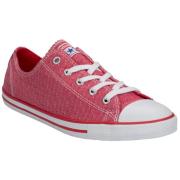 Womens Converse CT Dainty OX Trainers Red